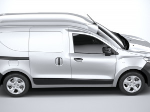 Dacia Dokker Van 2022 3D Model