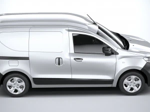 Dacia Dokker Van 2022 3D Model