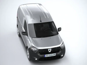 Dacia Dokker Van 2022 3D Model