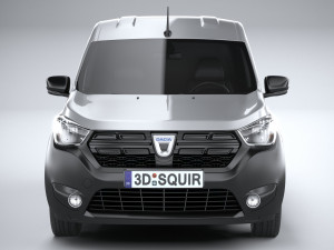 Dacia Dokker Van 2022 3D Model