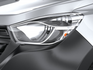 Dacia Dokker Van 2022 3D Model