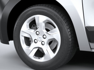 Dacia Dokker Van 2022 3D Model