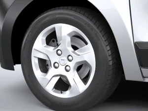 Dacia Dokker Van 2022 3D Model