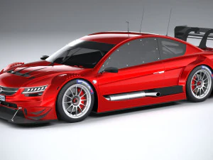 Generieke raceauto DTM 2022 3D Model