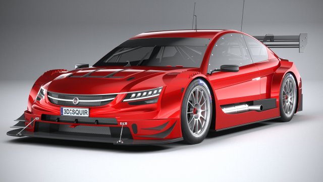 generic race car dtm 2022 3D Model in Racing 3DExport