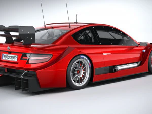 Generic Race Car DTM 2022 3D Model