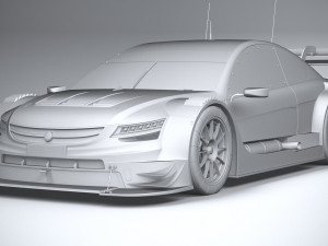 Generic Race Car DTM 2022 Modèle 3D