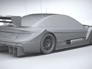 Generic Race Car DTM 2022 3D Model