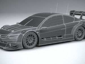 Generic Race Car DTM 2022 Modèle 3D