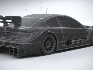 Generic Race Car DTM 2022 3D Model