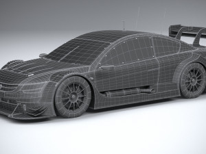 Generic Race Car DTM 2022 Modèle 3D