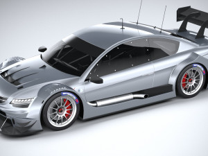 Generic Race Car DTM 2022 Lowpoly 3D मॉडल
