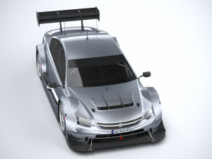 Generic Race Car DTM 2022 Lowpoly 3D मॉडल