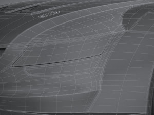 Generic Race Car DTM 2022 Lowpoly 3D मॉडल