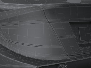 Generic Race Car DTM 2022 Lowpoly 3D मॉडल