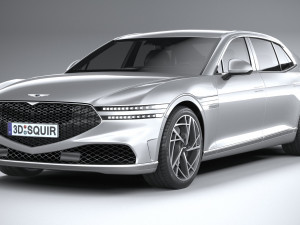 Genesis G90 2023 3D Модель