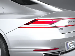 Genesis G90 2023 3D Model