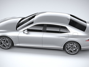Genesis G90 2023 3D Модель