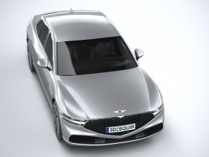 Genesis G90 2023 3D Модель