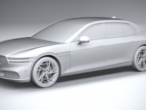Genesis G90 2023 3D Модель