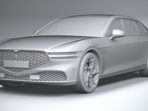 Genesis G90 2023 3D Модель