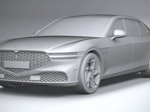 Genesis G90 2023 3D Model