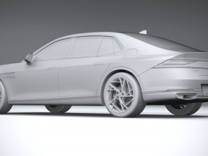 Genesis G90 2023 3D Модель