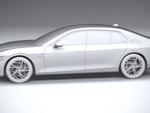 Genesis G90 2023 3D Модель