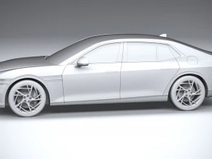 Genesis G90 2023 3D Model