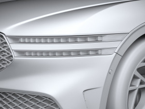 Genesis G90 2023 3D Модель