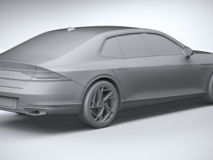 Genesis G90 2023 3D Модель