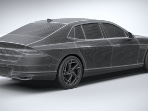 Genesis G90 2023 3D Модель
