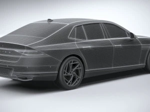 Genesis G90 2023 3D Model