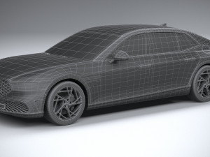 Genesis G90 2023 3D Модель