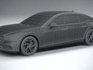 Genesis G90 2023 3D Model