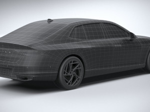 Genesis G90 2023 3D Модель