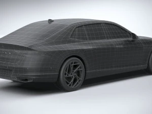 Genesis G90 2023 3D Model
