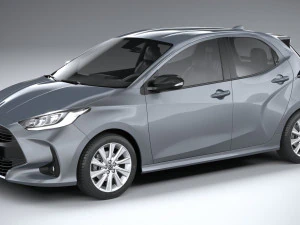 Mazda 2 Hibrida 2022 Model 3D
