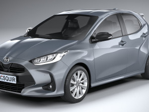 Mazda 2 Hybrid 2022 3D Model