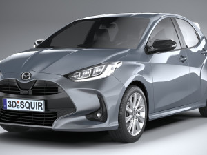 Mazda 2 Hybrid 2022 3D Model