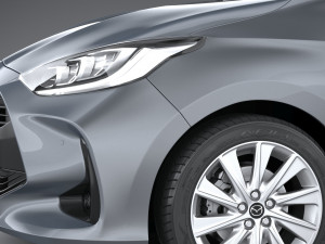 Mazda 2 Hybrid 2022 3D Model