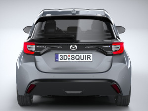 Mazda 2 Hybrid 2022 3D Model