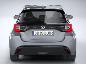 Mazda 2 Hybrid 2022 3D Model