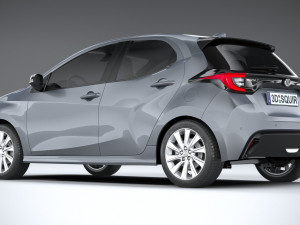 Mazda 2 Hybrid 2022 3D Model