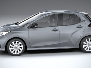 Mazda 2 Hybrid 2022 3D Model