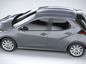 Mazda 2 Hybrid 2022 3D Model