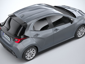 Mazda 2 Hybrid 2022 3D Model