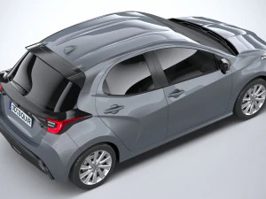 Mazda 2 Hybrid 2022 3D Model