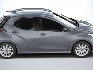Mazda 2 Hybrid 2022 3D Model