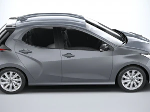 Mazda 2 Hybrid 2022 3D Model